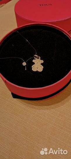 Кулон серебро tous