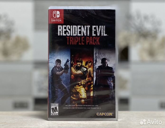 Resident Evil Triple Pack Nintendo Switch Новый