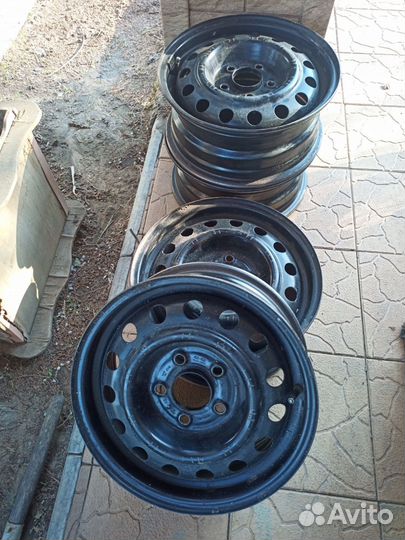 Стальные диски r15(4 шт.)