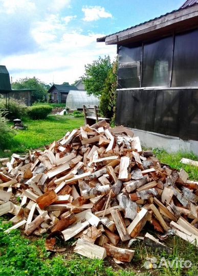 Дрова Береза с доставкой в Выборге