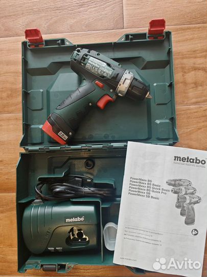 Шуруповерт metabo powermaxx bs