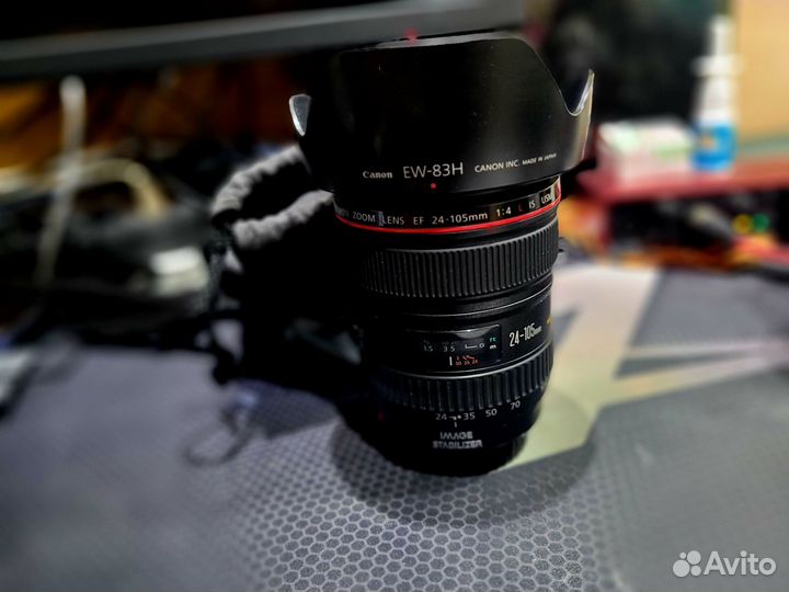 Объектив canon ef 24 105mm f4l is usm