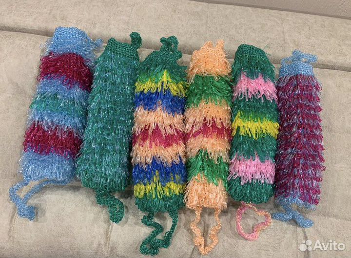 Мочалка ручной работы