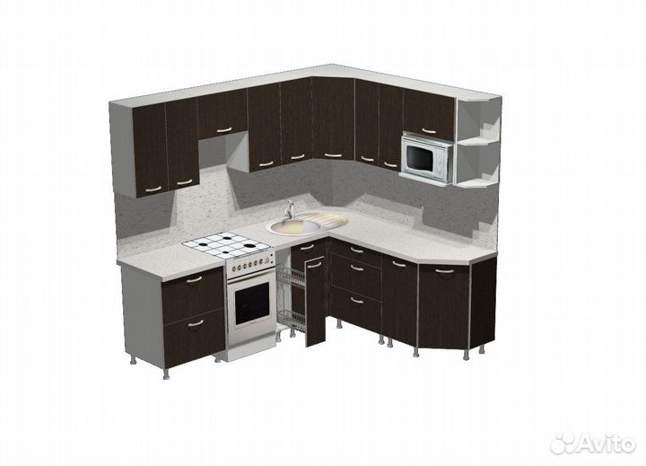 Кухня угловая