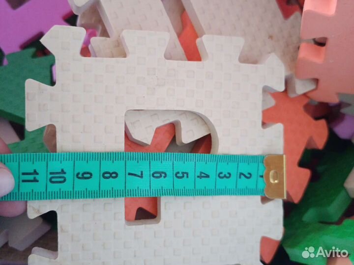 Детский коврик пазл пакет