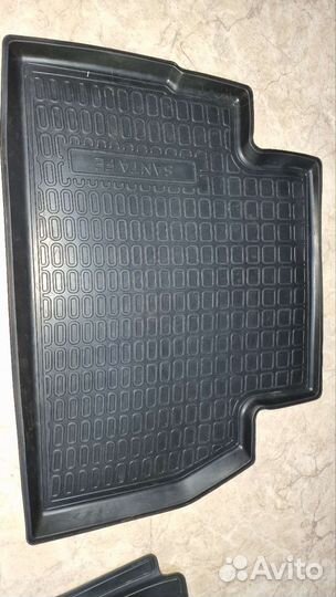 Ковры салона Hyundai Santa Fe 4 дорестайл