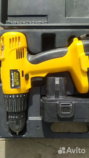 Шуруповерт Einhell аккумуляторный