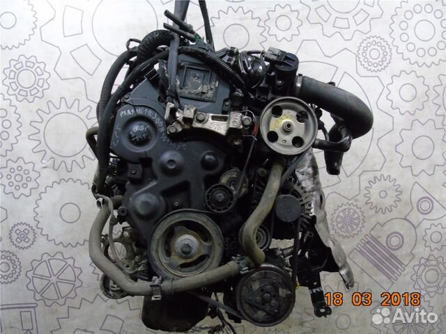 Мотор Citroen C5 2008- 9HZ 1.6 Дизель, 2009