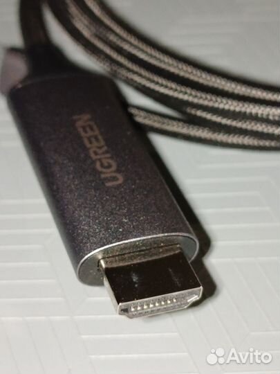 Кабель ugreen USB-C с hdmi 4K