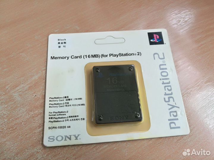 Sony playstation 2 карта памяти