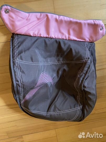 Чехол накидка на коляску на ножки