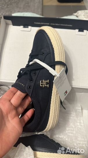Слипоны кеды женские tommy hilfiger