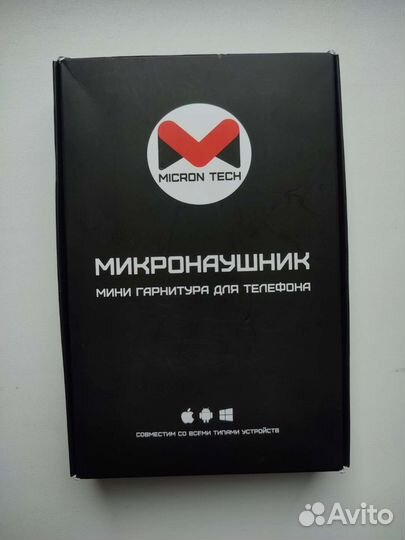 Микронаушник bluetooth