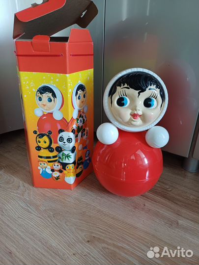 Игрушка неваляшка СССР