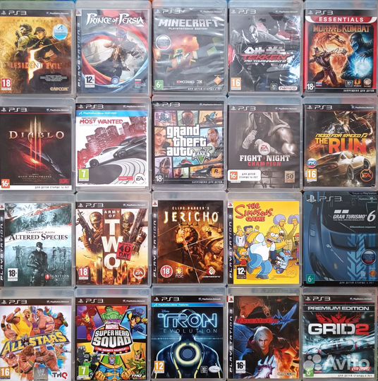 Игры PS3 (Лицензионные диски)