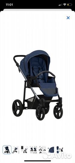 Коляска bebetto