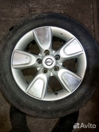 Литые диски nissan R16