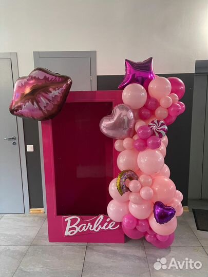 Мебель домик коробка барби