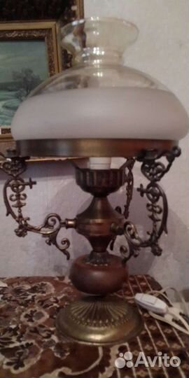 Настольная лампа грибок СССР