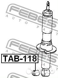 Втулка переднего амортизатора