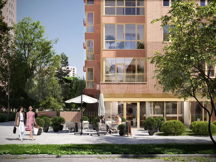 1-к. квартира, 41,1 м², 12/25 эт.