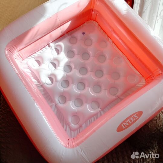 Пластиковый бассейн для дачи и насос на 12в