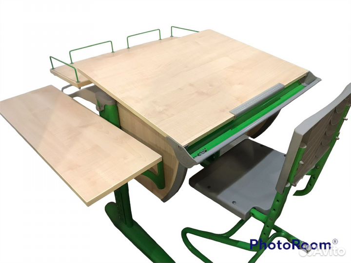 Растущая парта и стул дэми