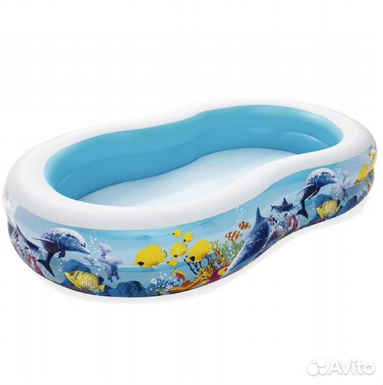 Бассейн семейный 262х157х46см