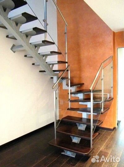 Лестница металл изготовление