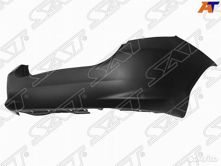 Бампер задний honda FIT 03-07 5D