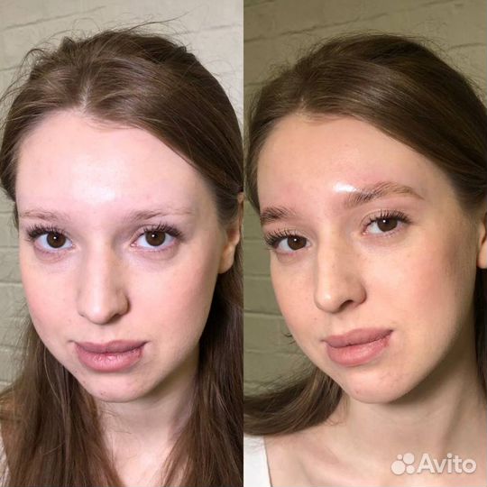 Коррекция, Восстановление, Окрашивание бровей