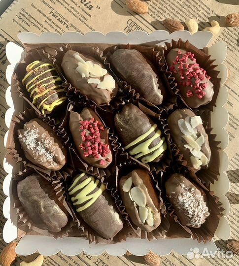 Королевские финики в шоколаде