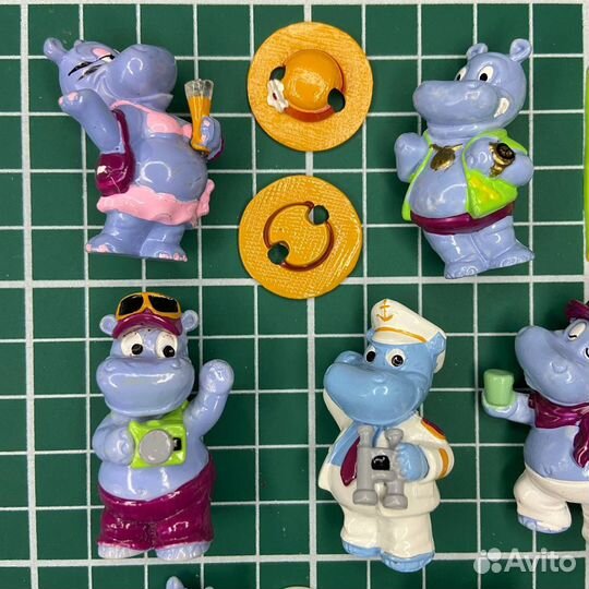 Киндер серия Бегемоты на каникулах (палубные)