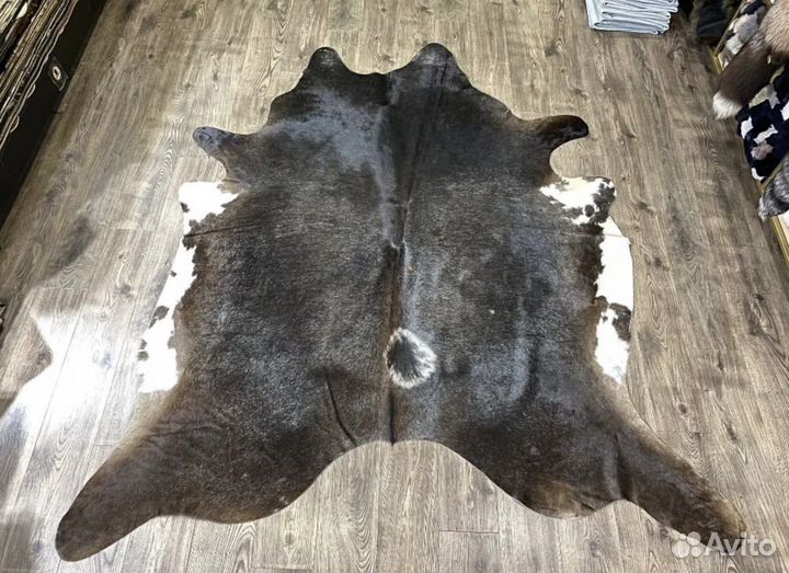 Ковер шкура из натуральной шкуры коровы Турция