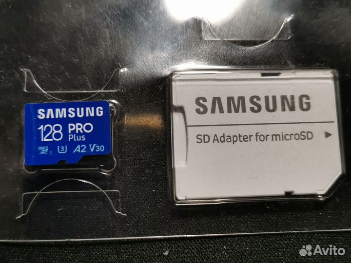 Microsd 128 gb + SD adapter