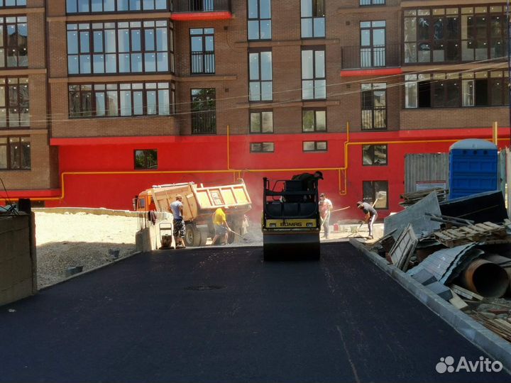 Асфальтирование и благоустройство