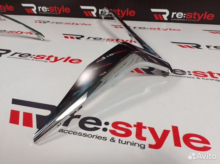 Ресницы фар Toyota Land Cruiser Prado 150 D1076