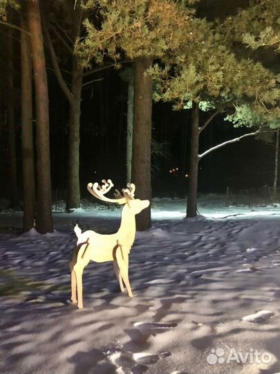 Новогодний олень