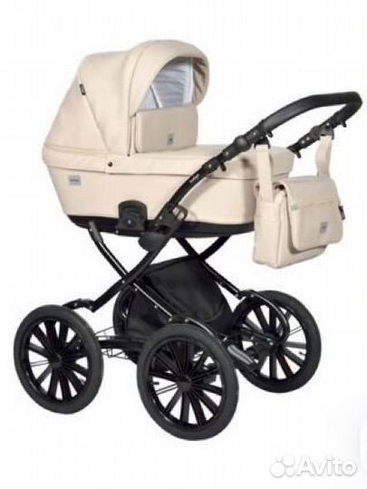 Коляска 2 в 1 indigo broco eco plus 14 be 02 (беж)