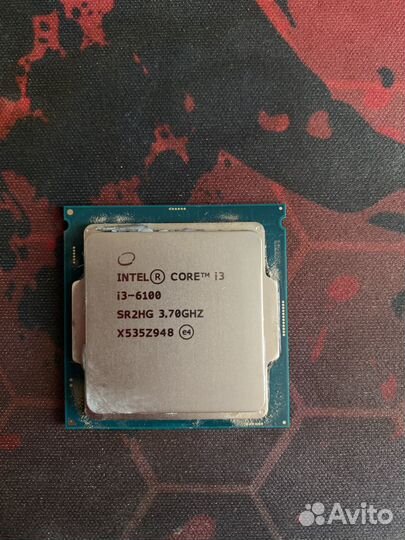 Процессор i3 6100