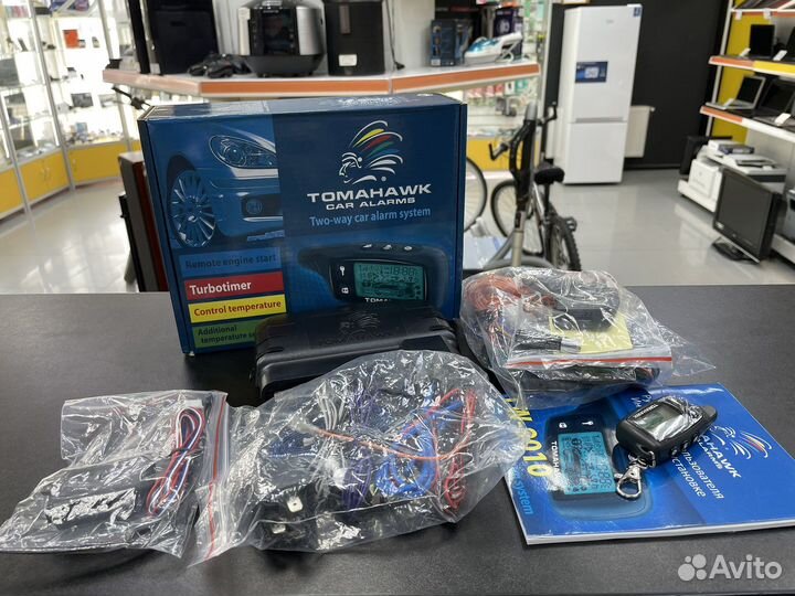 Автосигнализация tomahawk TW-9010 / новая