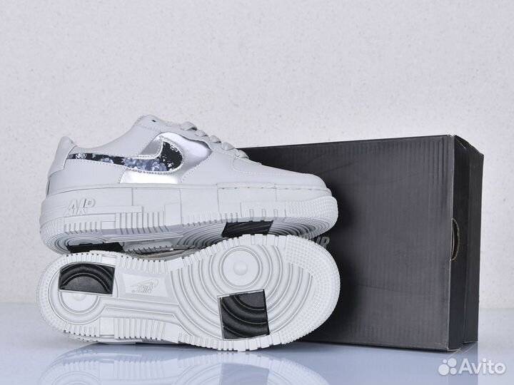 Кроссовки Nike Air Force 1 кожа натуральная