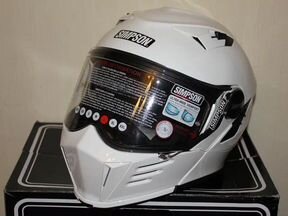 Шлем Simpson Mod Bandit Helmet White L