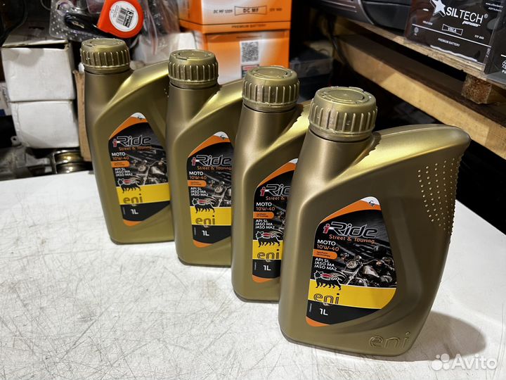 Масло ENI I-Ride moto 10W40 ени 10в40 10 40