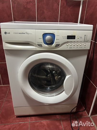 Стиральная машина бу lg 5 кг