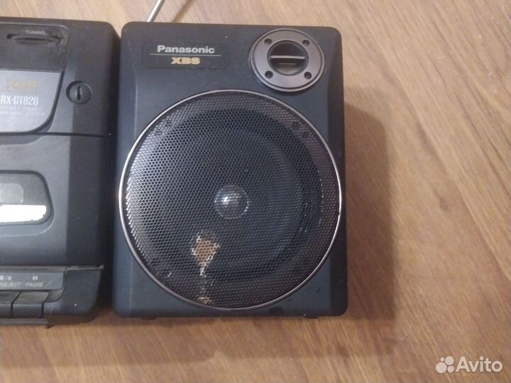 Магнитофон panasonic RX-ст 820