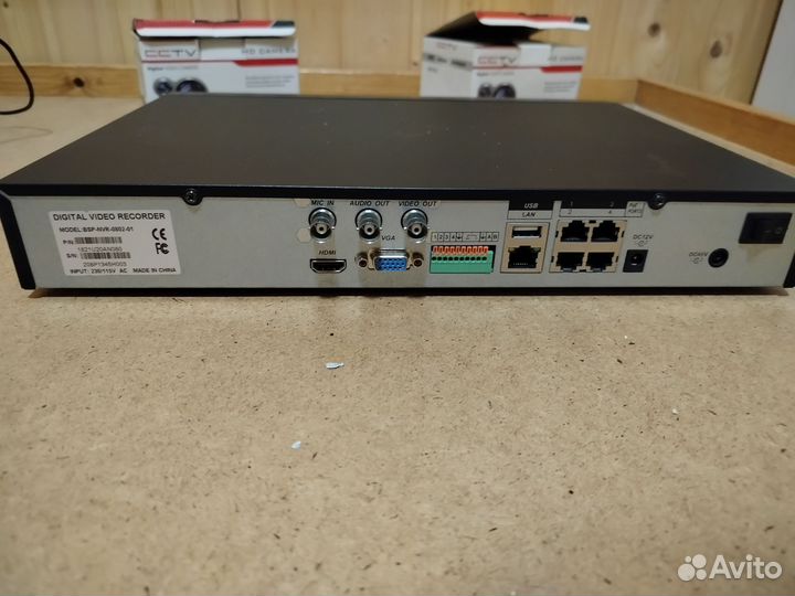 Видеорегистратор для видеонаблюдения, IP камеры