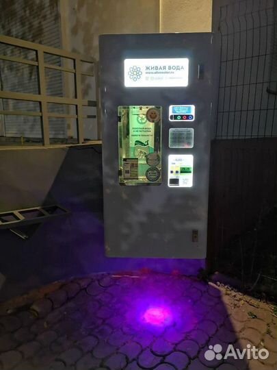 Готовый бизнес:продажа питьевой воды через автомат