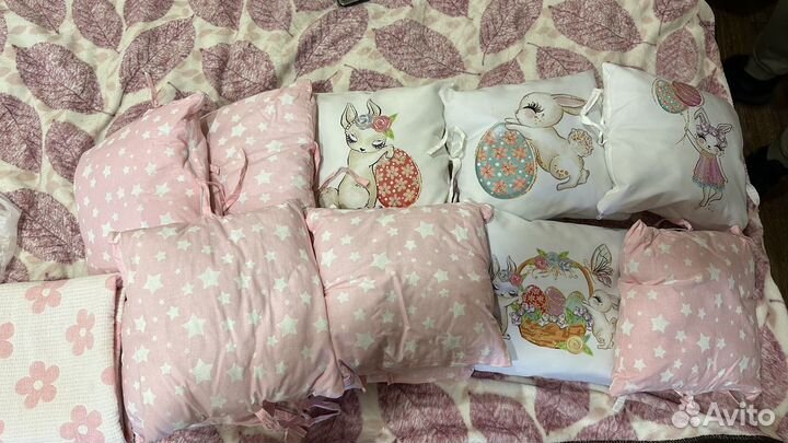 Бортики в кроватку