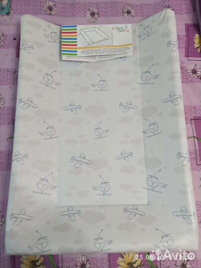 Матрас пеленальный на кровать (новый)